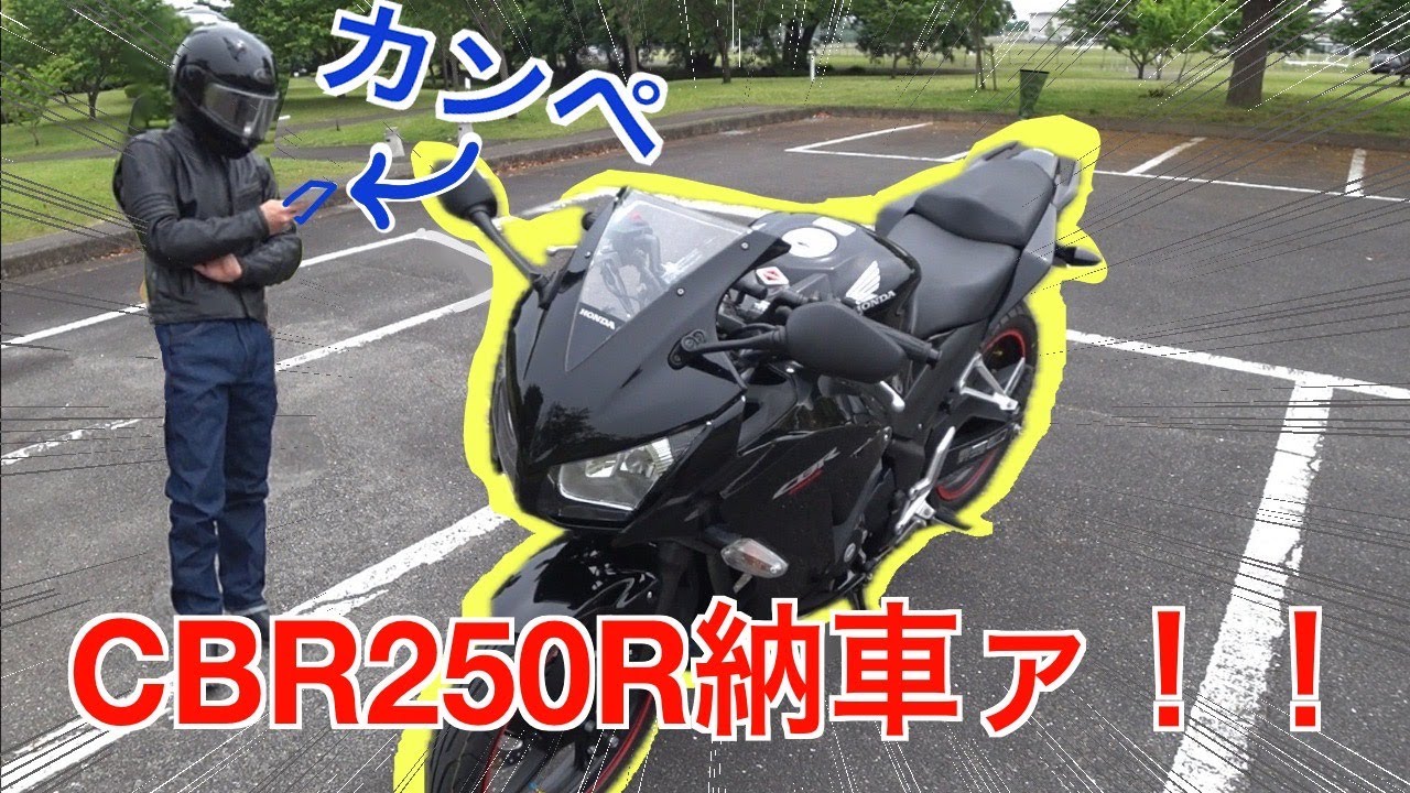 【CBR250R】納車したのでレビュー！カンペまで作ってしっかりレビューｗ　ST250と比較してみてまったく違う…！？【納車レビュー】