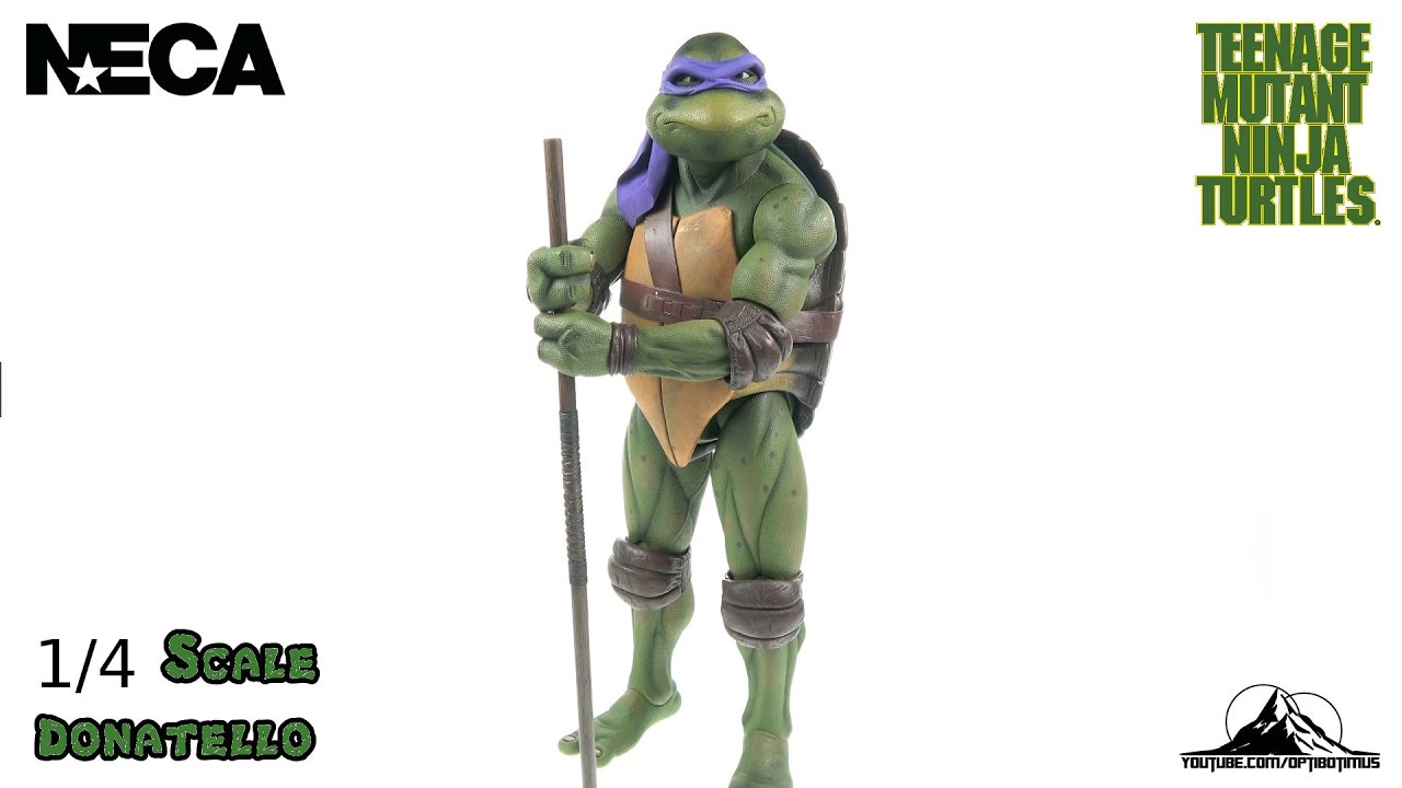 NECA TOYS Teenage Mutant Ninja Turtles 1/4 Scale DONATELLO Review
