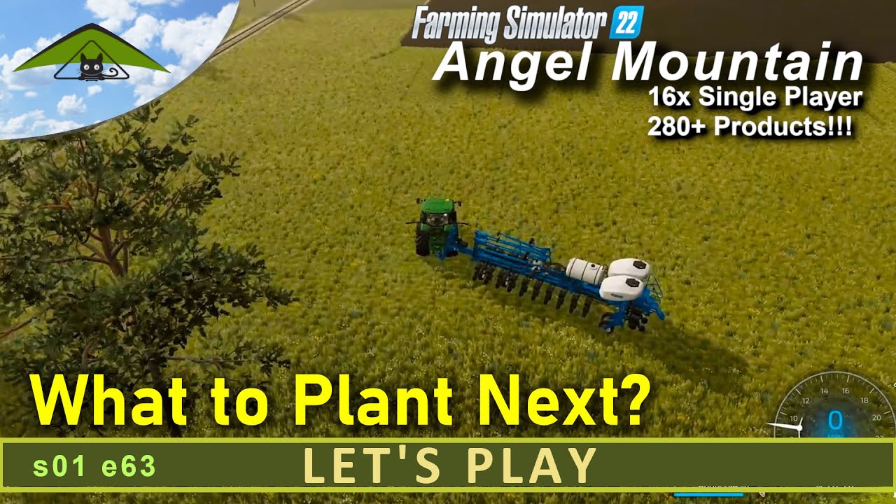 What to Plant Next? 🌱| Let's Play FS22 Angel Mountain Map s01 e63