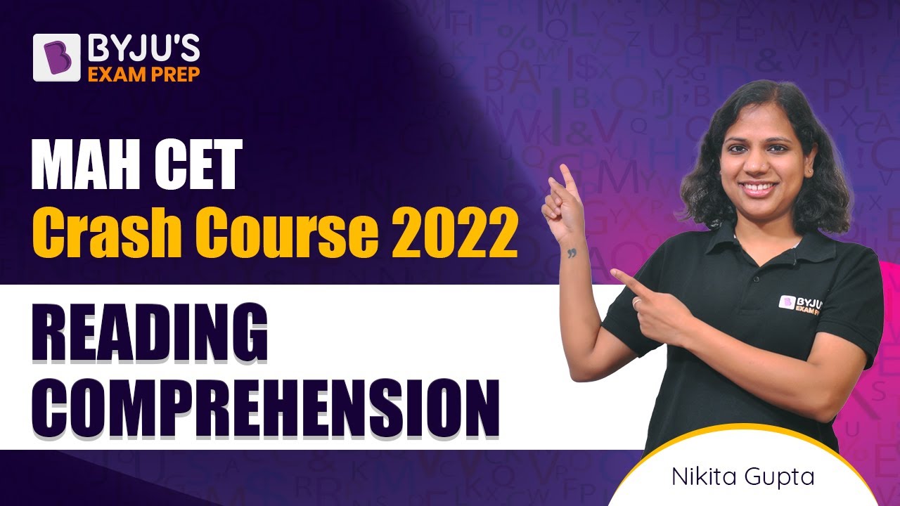 MAH MBA CET Crash Course | Reading Comprehension for CET MBA 2023 | BYJU'S Exam Prep