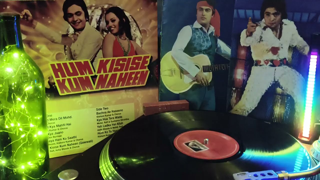 Chand mera dil- party medley (stereo-first pressing) #rdburman #mohdrafisongs #kishorekumarsongs