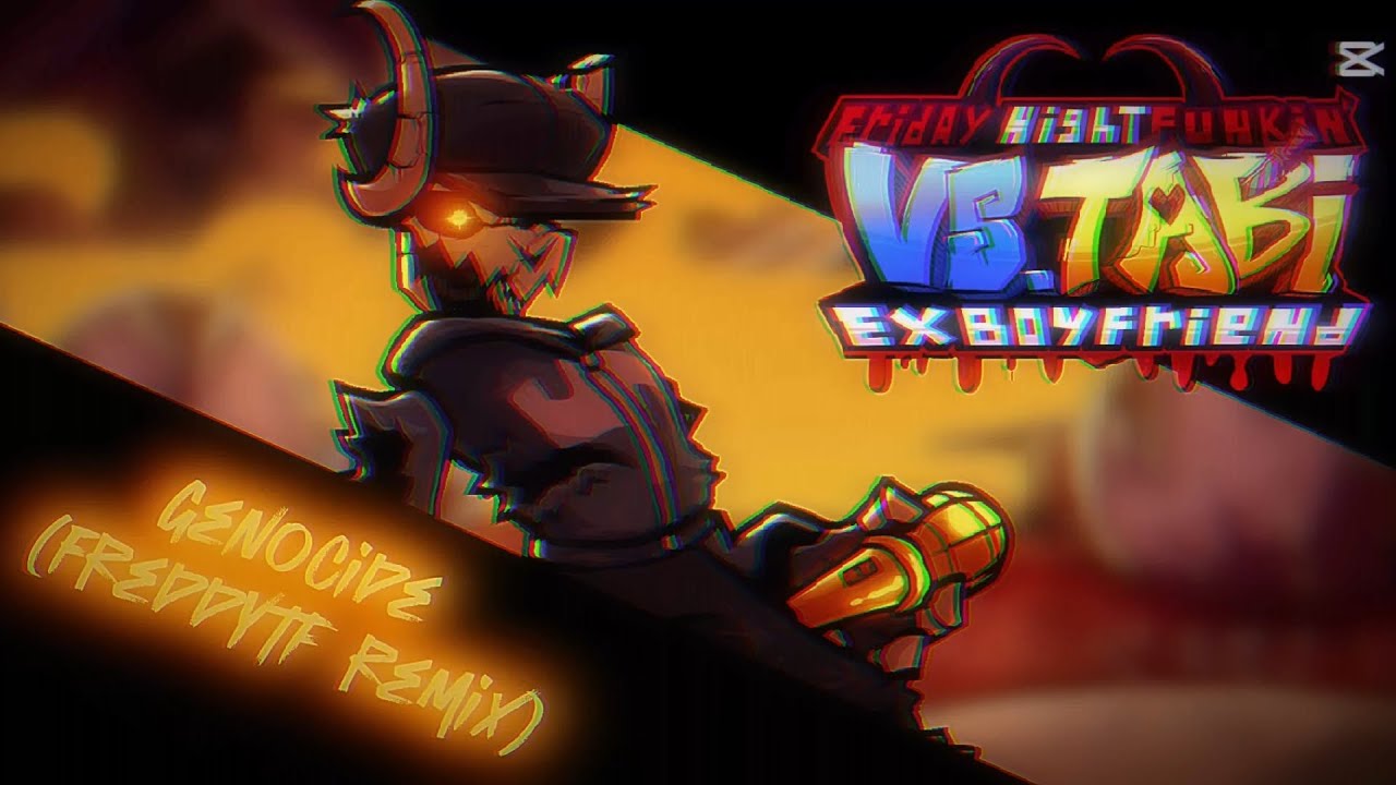 Friday night funkin vs Tabi - Genocide (Freddytf remix)
