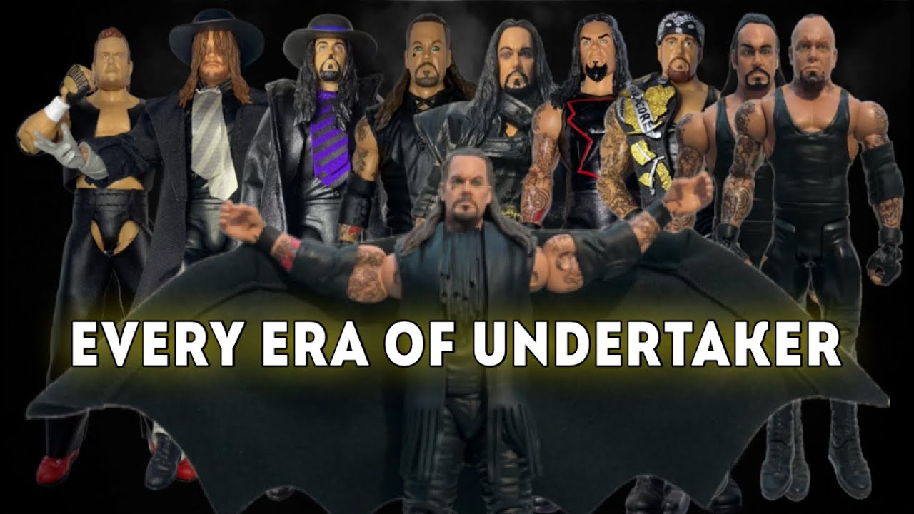 Every Era of The Undertaker in Stop Motion Animation
