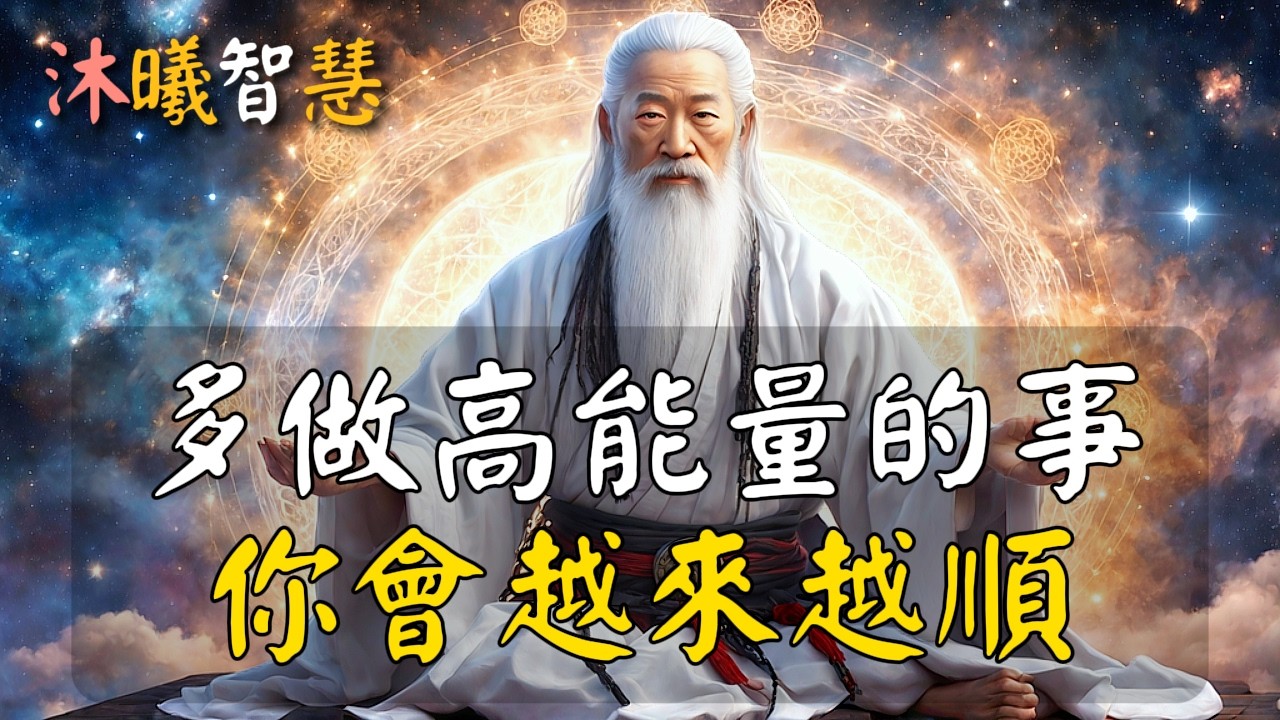 多做高能量的事，你會越來越順！提升身心能量場，30個高能量的事，堅持半年，你會出現脫胎換骨的變化！#沐曦智慧 #12z12 #IzI