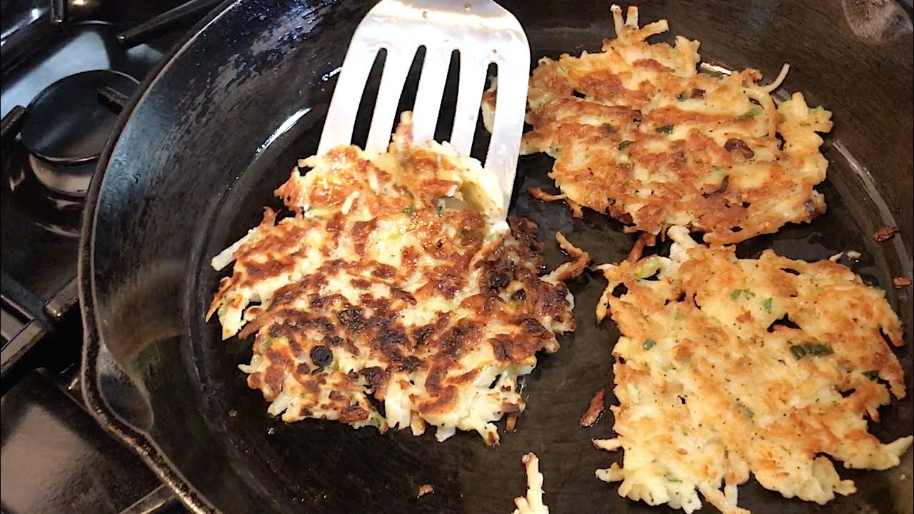 Как приготовить картофельные оладьи