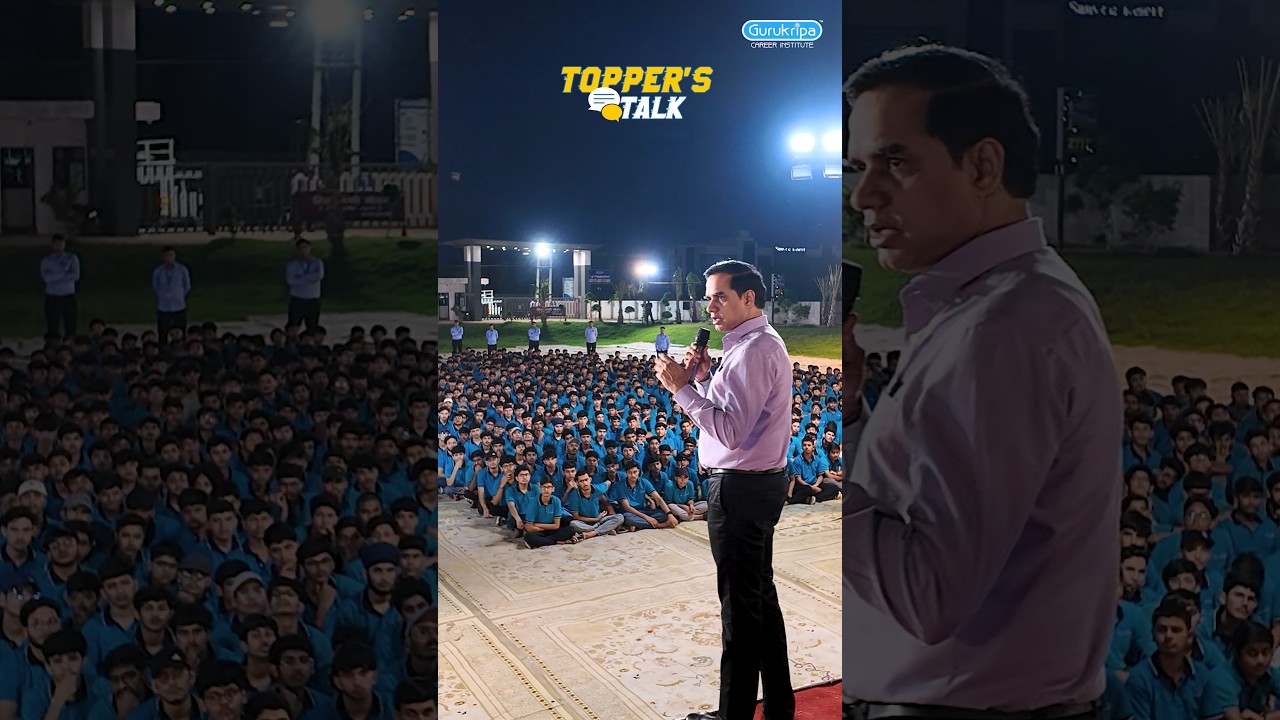 A Glimpse of Gurukripa's Toppers Talk: Inspiring Success! ✨#topperstalk