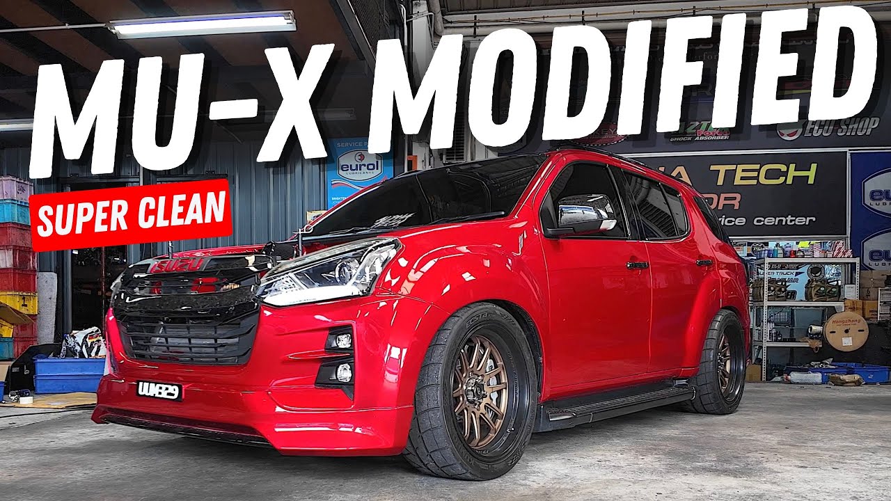 Isuzu MU-X Modified – Engine Bay Super Clean, 800Nm Torque & Airsus!