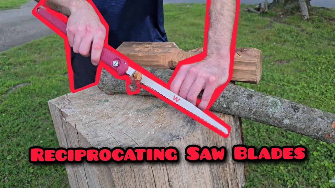 Folding Saw that Uses Reciprocating Saw Blades