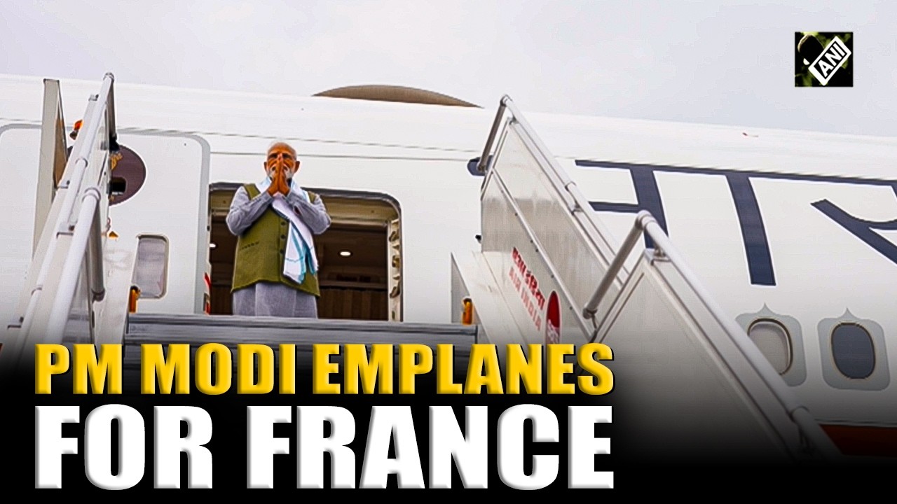 PM Modi embarks for official visit to France and Slovakia, set to attend G7 Summit in Evian