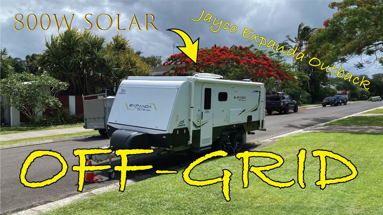 Jayco Expanda Outback Off-Grid 800 w Solar