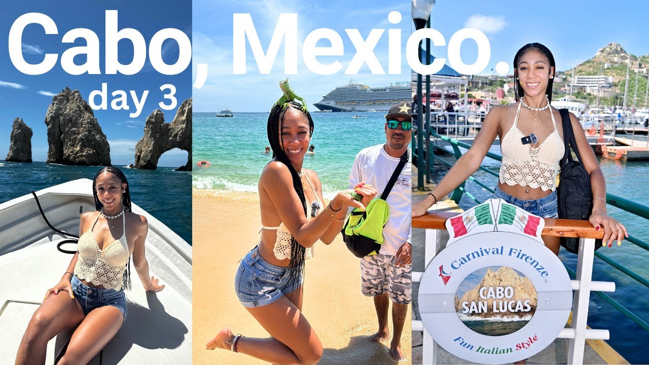 Cruising to CABO SAN LUCAS, MEXICO! 🌞🌴Carnival Cruise Day 3 Vlog