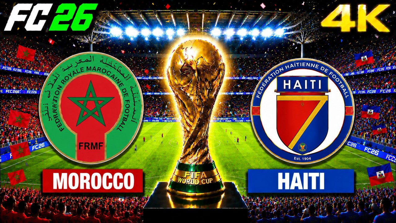 FC 26 &mdash; МАРОККО ПРОТИВ ГАИТИ | ЧЕМПИОНАТ МИРА ФИФА 2026 ГРУППОВОЙ ЭТАП | FC 26 PS5 PRO РЕАЛИСТИЧН...