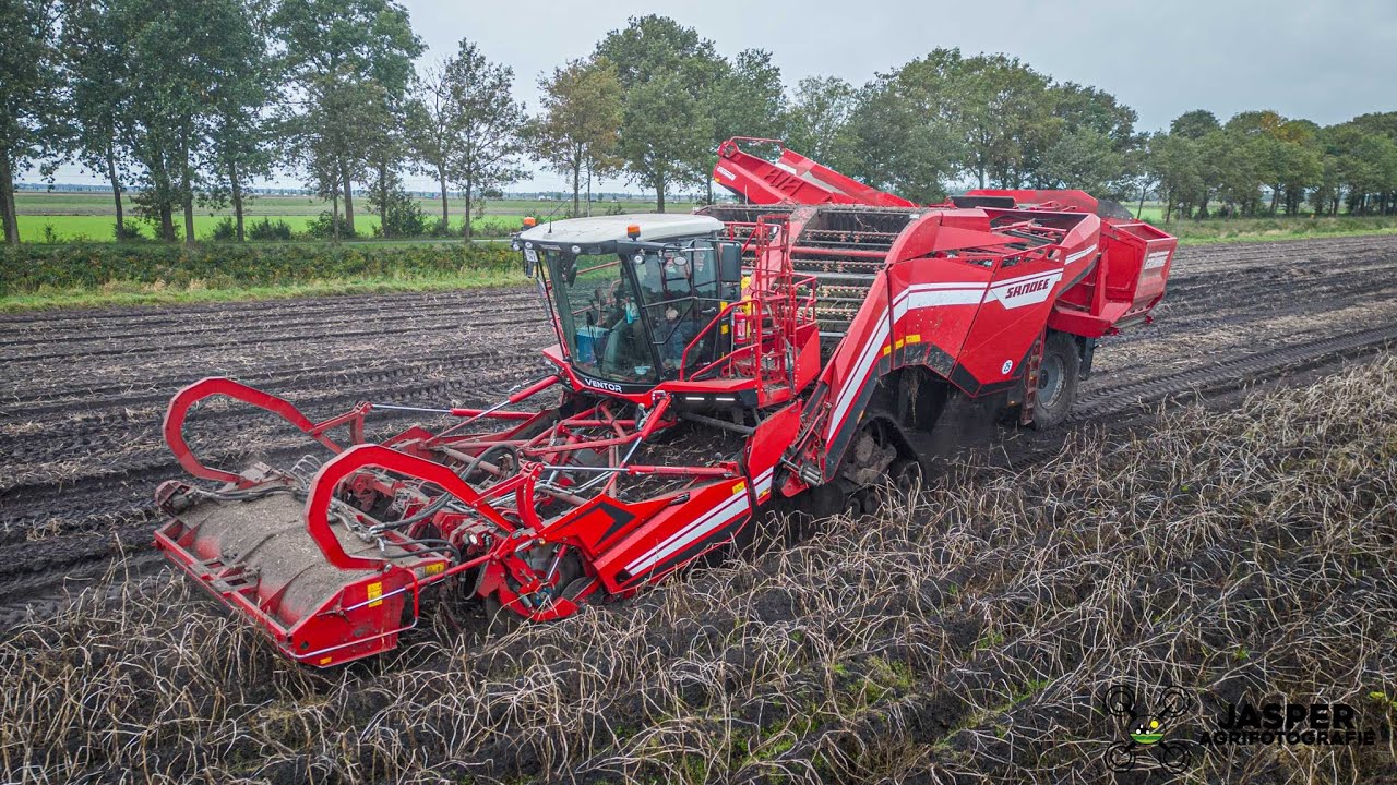 Aardappels Rooien | Grimme Ventor Met Rups