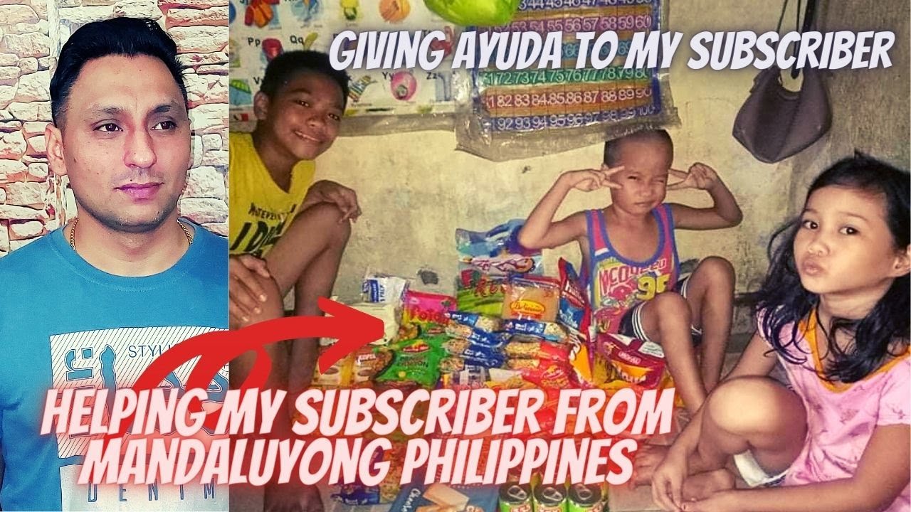 Mandaluyong Philippines | Giving Ayuda To My Subscriber | Mother Of 5 Kids
