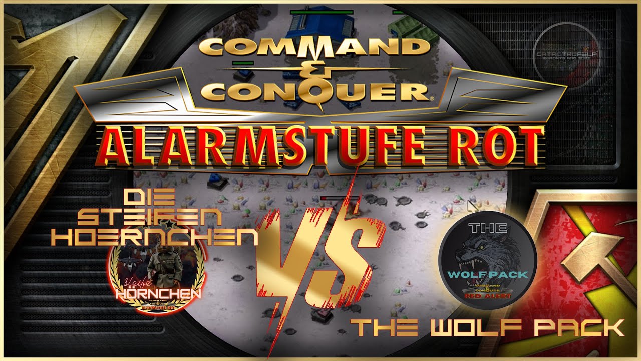 C&C Red Alert | Die Steifen Hörnchen Vs Wolf Pack | ESports 2025 LIVE mit @nomarino