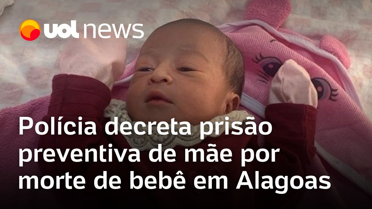 Mãe de Ana Beatriz tem prisão preventiva decreta por morte da bebê; pai crê em surto da mulher em AL