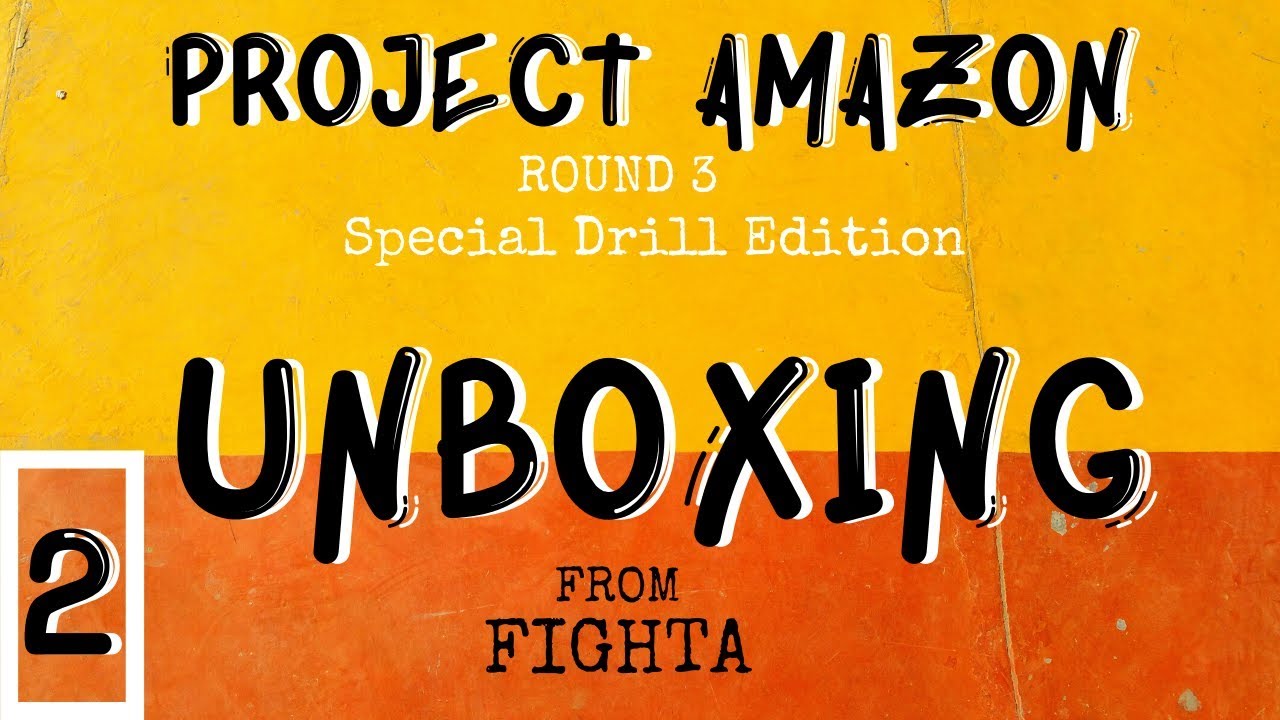 A baby canvas? | PROJECT AMAZON Unboxing - FIGHTA | Abstract Crafter