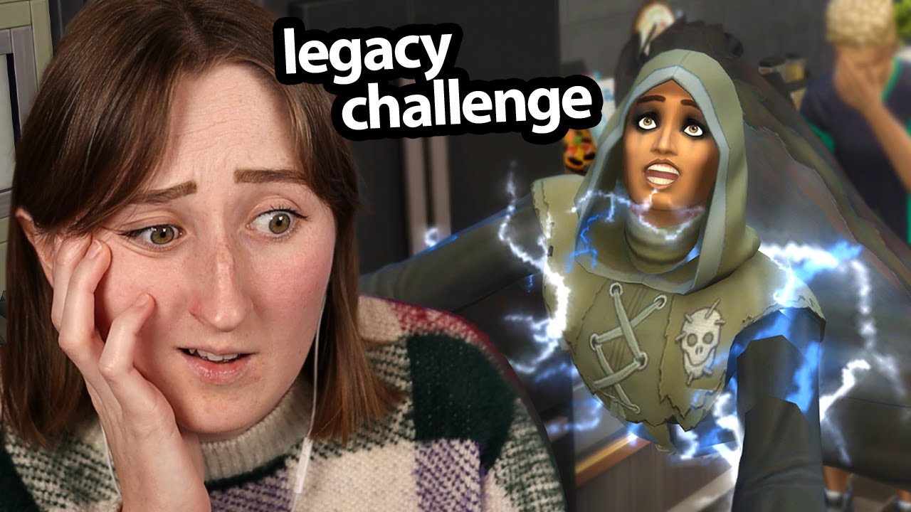 my sim got ELECTROCUTED and it ruined my legacy challenge | Nightmare Legacy Challenge #58