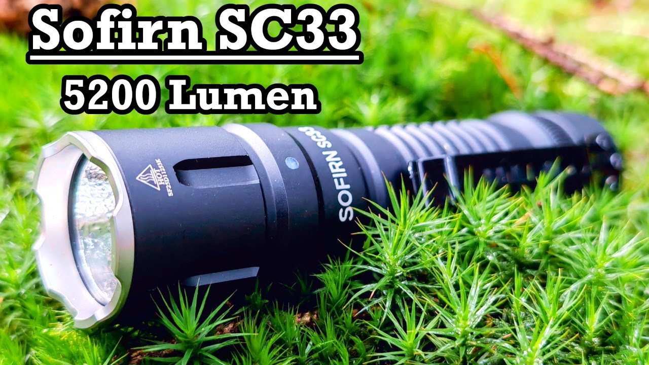 Sofirn SC33 &ndash; 5200 Lumen Power f&uuml;r die Hosentasche!