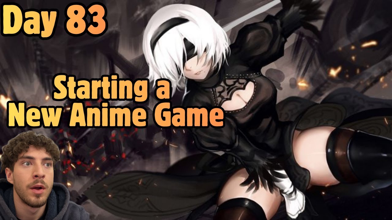 Day 83/100🤖Trying a New Anime Game🤖NieR Automota Playthrough Part 1🤖this game looks goood🤖sub 4 more