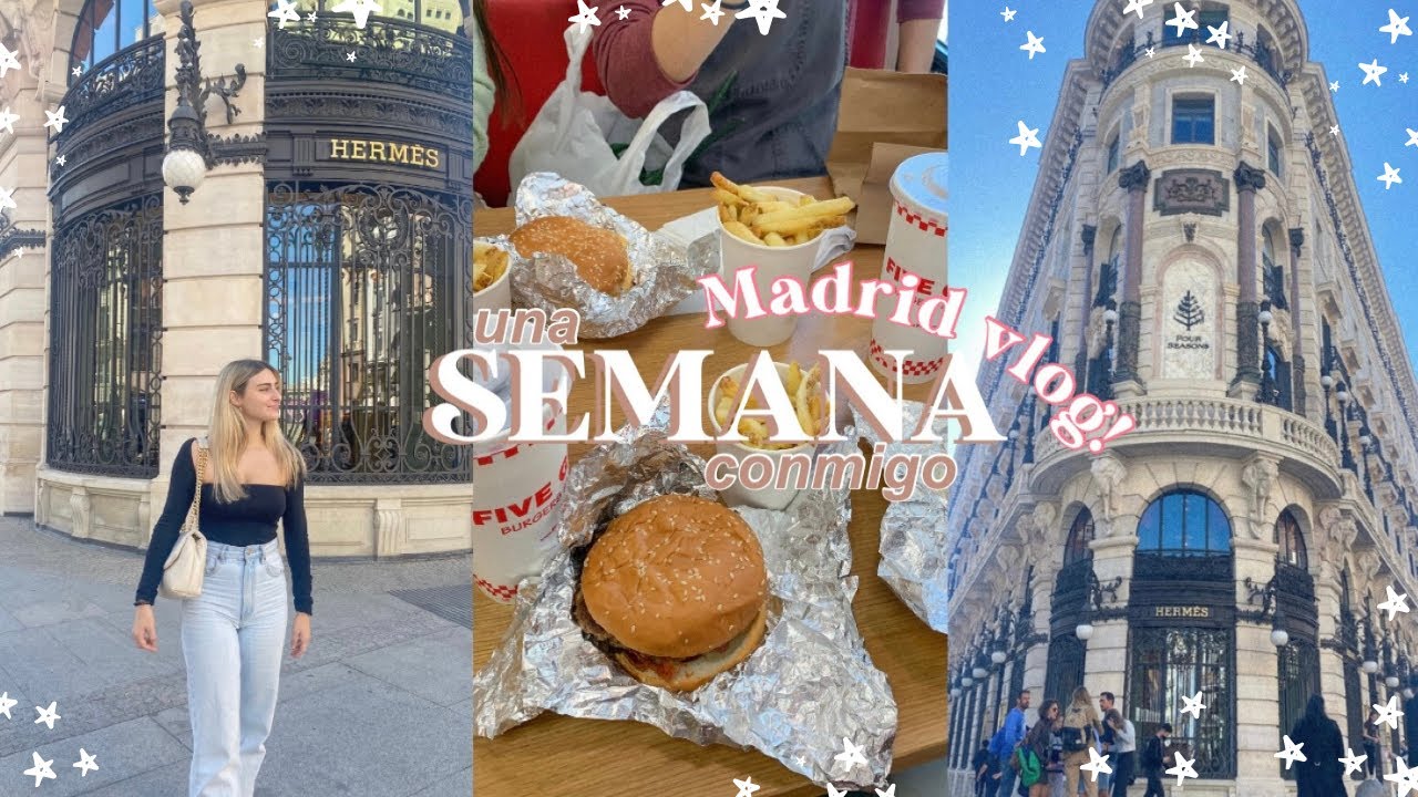 UNA SEMANA CONMIGO estudiando en madrid | Marina ggie 🐰