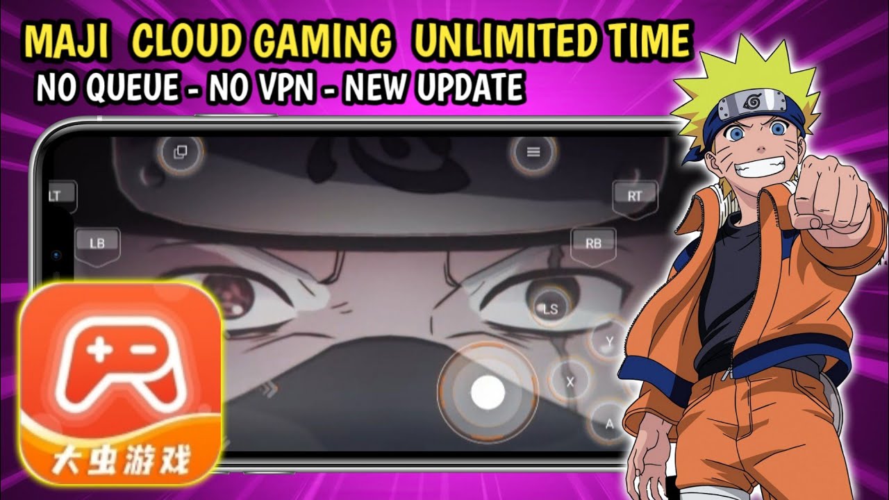 Maji Cloud Gaming Unlimited Time, No Queue, No Vpn, Update, Best Cloud Gaming, App Unlimited Time 
