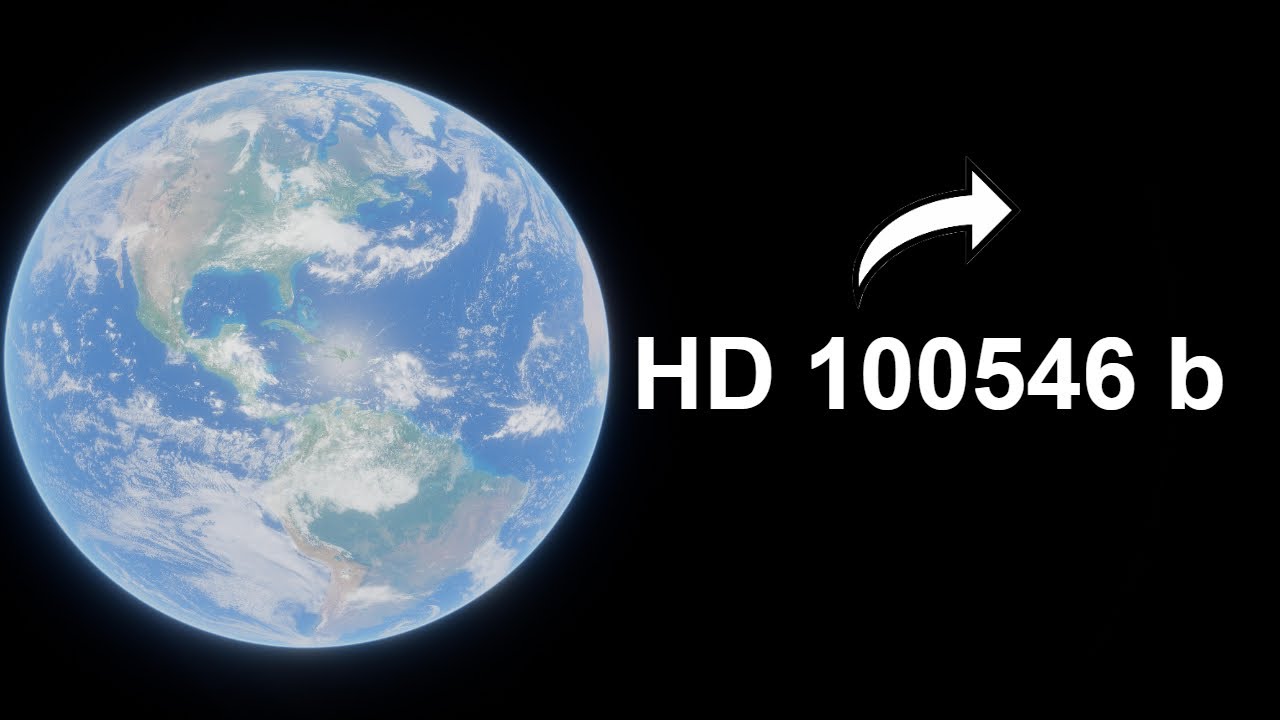 Путешествие к HD 100546 b: самая большая экзопланета из когда-либо обнаруженных — Space Engine