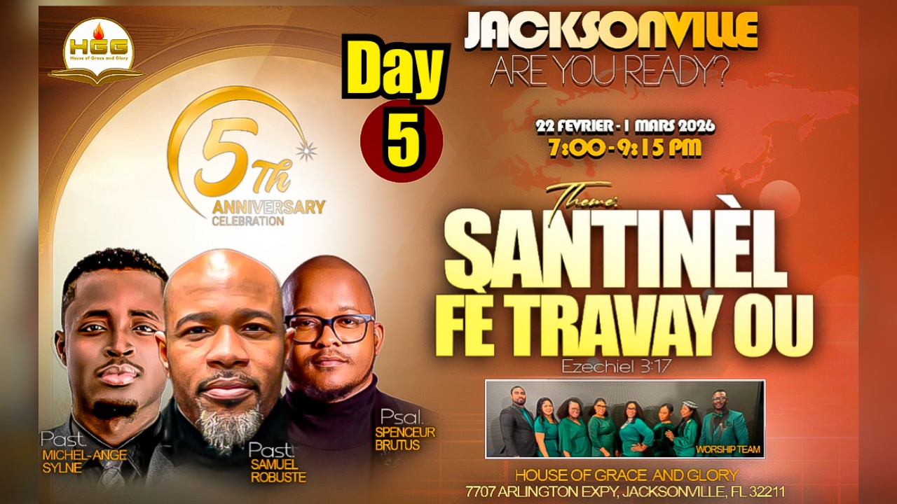 REVEIL 5ÈME ANNIVERSAIRE / HOUSE OF GRACE IN GLORY / DAY 5