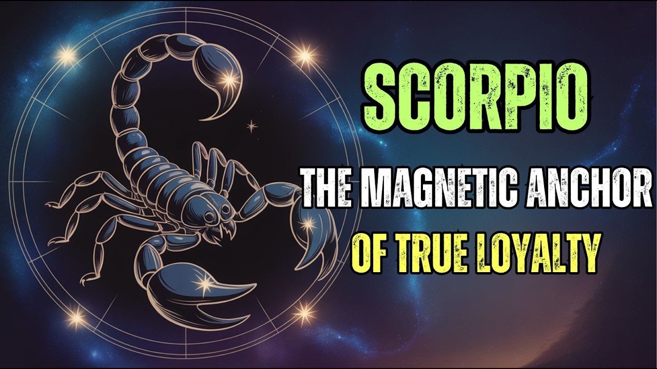 Scorpio ♏ Why You Are the Zodiac’s Magnetic Anchor for True Loyalty Right Now.