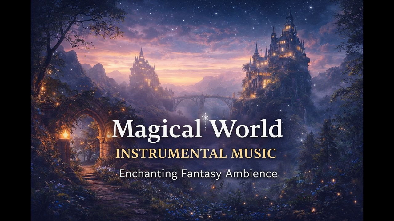 Magical World Instrumental Music - Enchanting Fantasy Ambience Relaxation, Meditation & Imagination