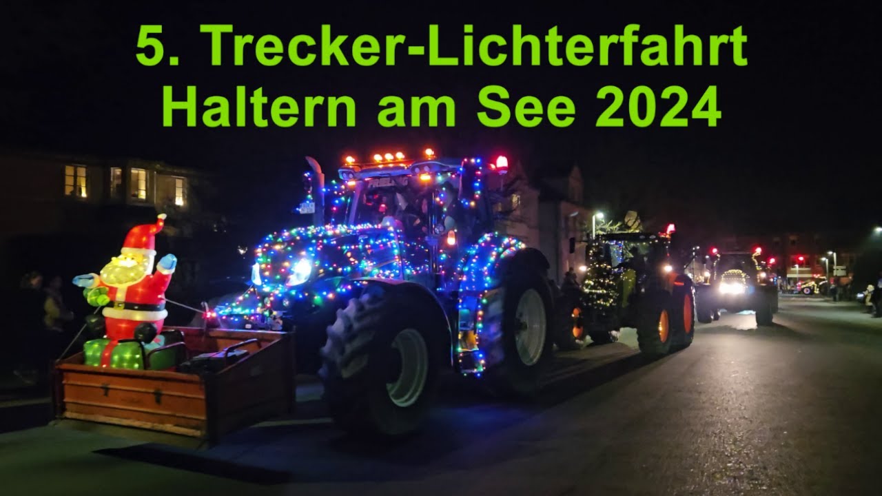 5. Traktor-Lichterfahrt 30.11.2024 | Haltern am See