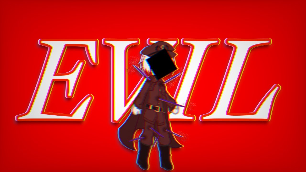 EVIL || BSD GACHA || Melanie Martinez || Jouno Angst || WARNINGS IN DESC‼️ || 🥀🩸