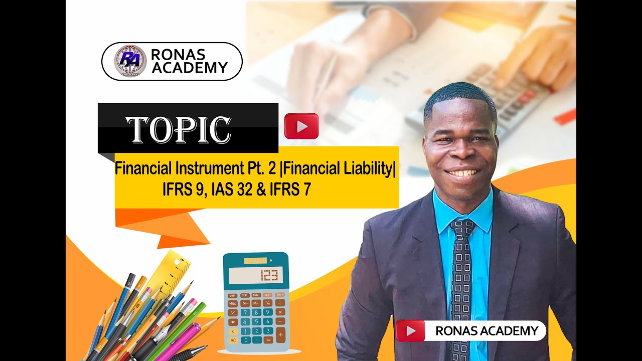 Financial Instrument Pt 2 |Financial Liability| (IFRS 9, IAS 32, IFRS 7) #acca #ias