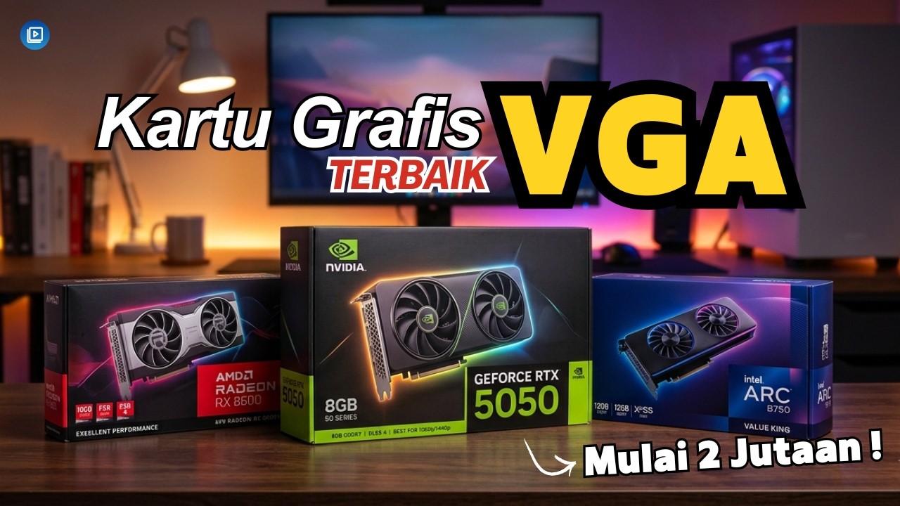5 Kartu Grafis VGA Budget Terjangkau Dan Terbaik untuk Gaming di 2026