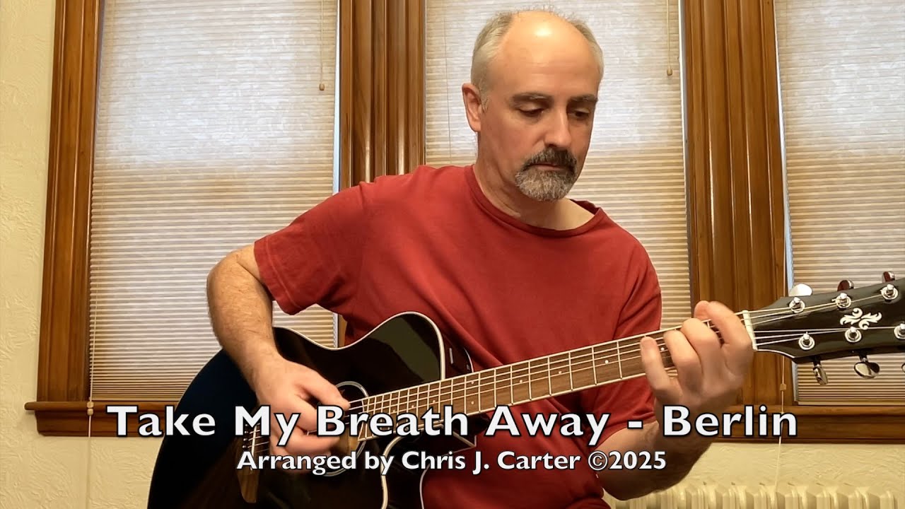 Take My Breath Away - Berlin (Acoustic Guitar Covers)