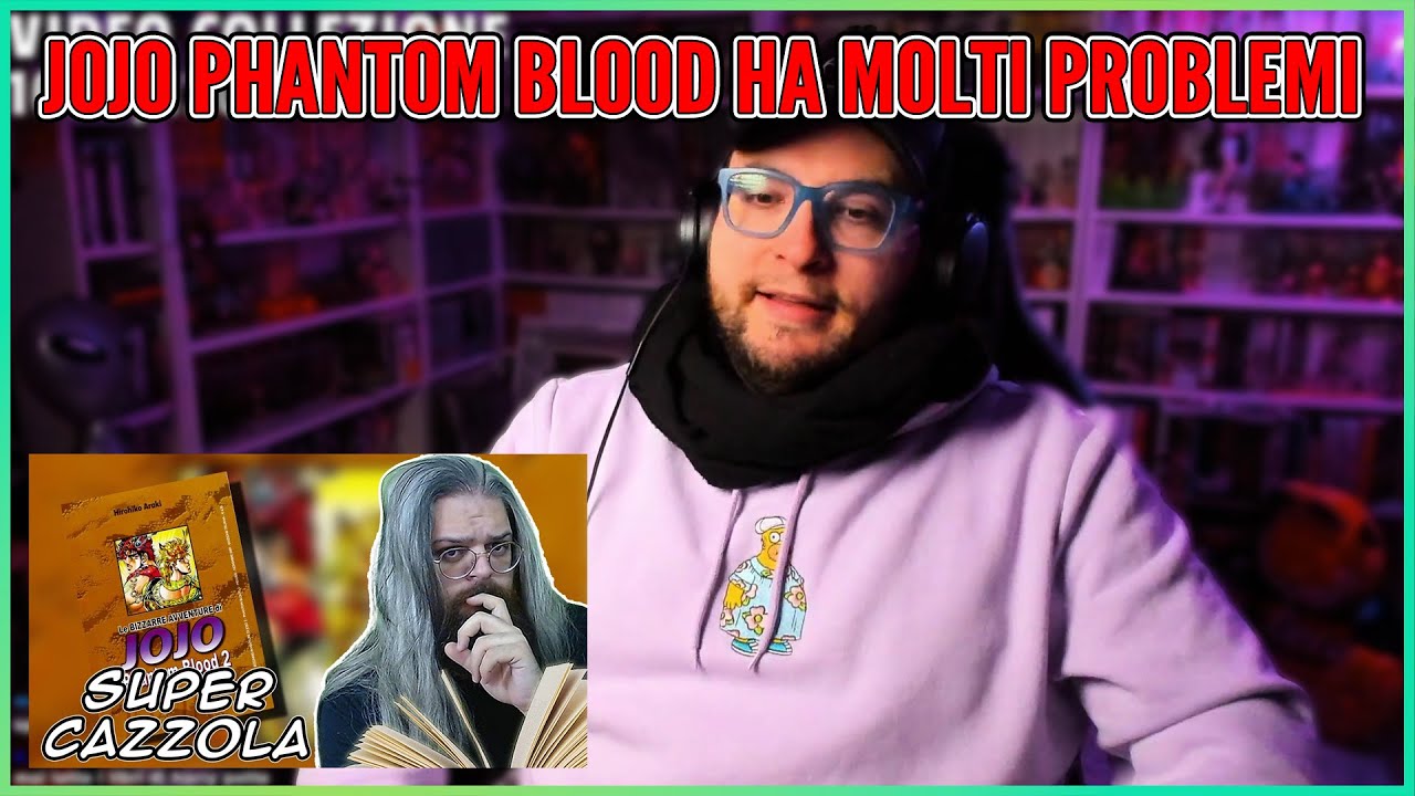 JoJo Phantom Blood HA MOLTI PROBLEMI, UNO FA CACARE... REACTION SCRIBACCHINO Zeppeli è uno shuttle!