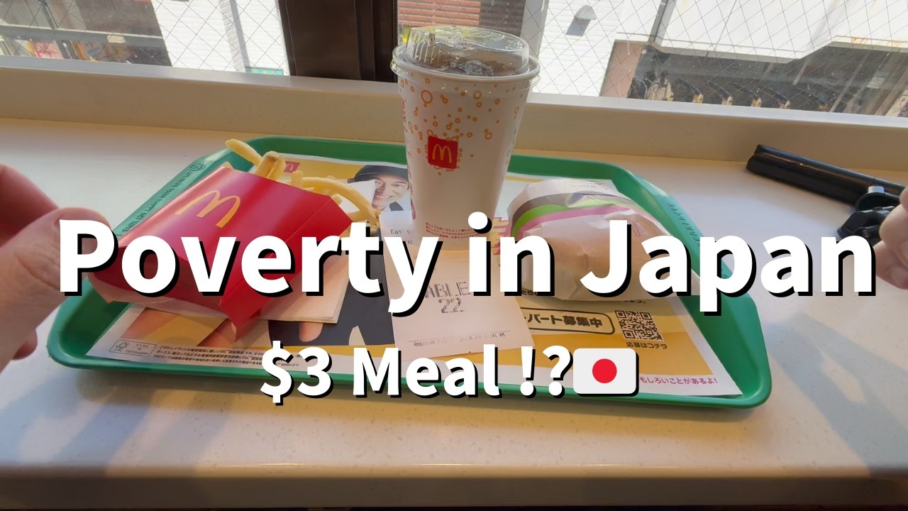Poverty in Japan｜Cheap Meal｜Japan Vlog