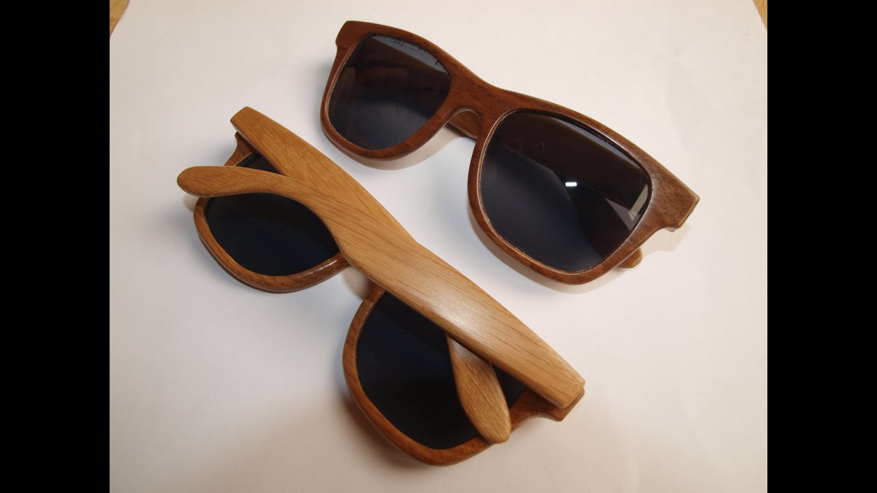 How to make wooden sunglasses