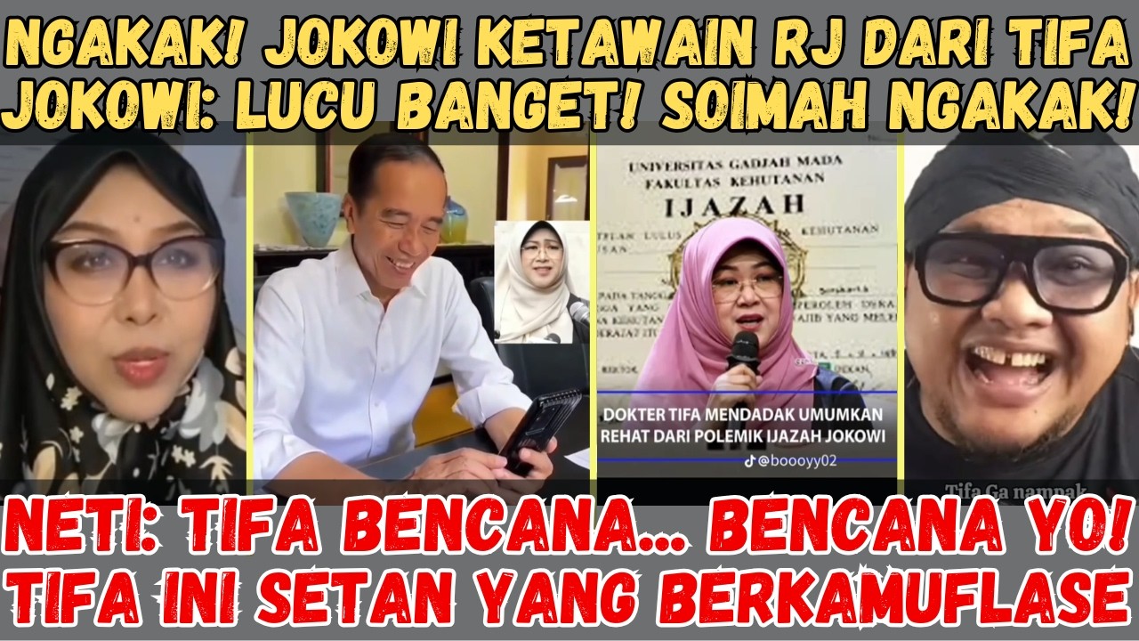 Tifa Ajukan RJ, Jokowi Ketawa: Lucu Banget!! Soimah pun Ngakak || Tifa Ini Setan yang Berkamuflase?