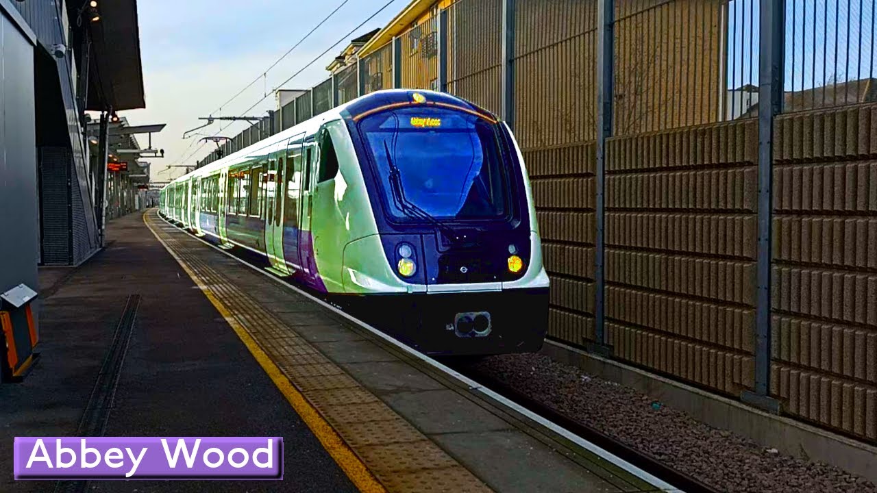 Abbey Wood | Elizabeth line : Лондон Crossrail ( British Rail Class 345 )