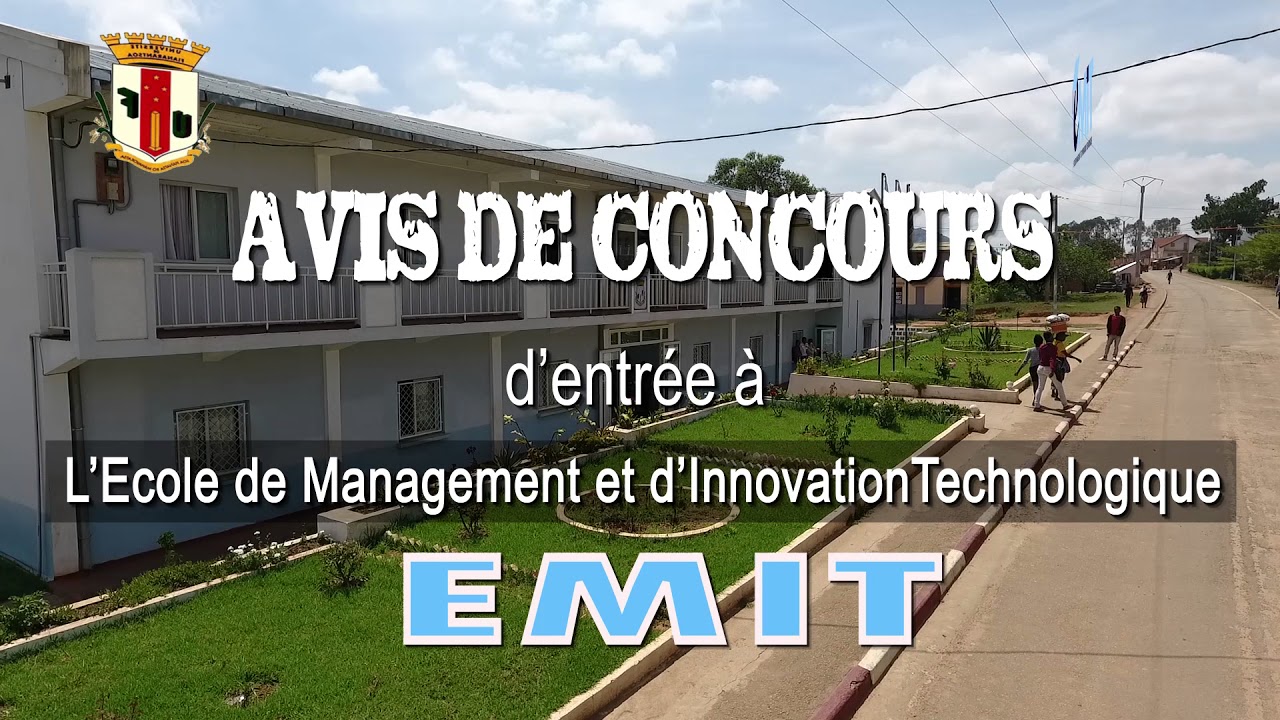 Avis de concours EMIT Université de Fianarantsoa 2017 - 2018