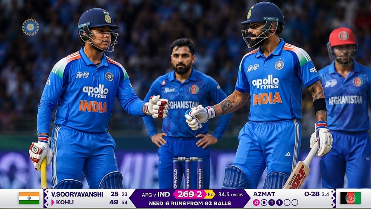 India vs Afghanistan 1st ODI Match 2026 Highlights | Full Match Highlights 2026