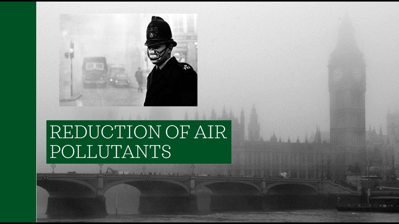 APES 7ii Reduction of Air Pollutants Lecture