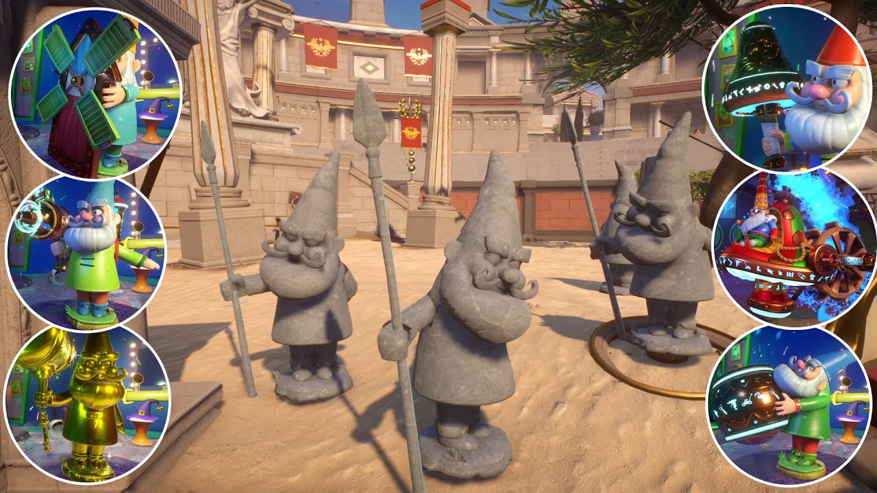 Terracotta Gnome and its Variant Comrades | Garden Warfare 2