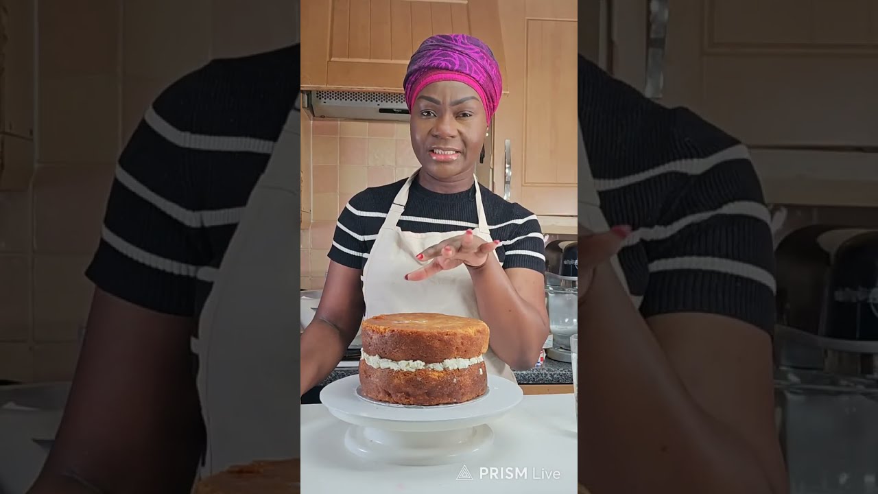 Live|Two Tiered Semi Naked Cake Decorating Tutorial