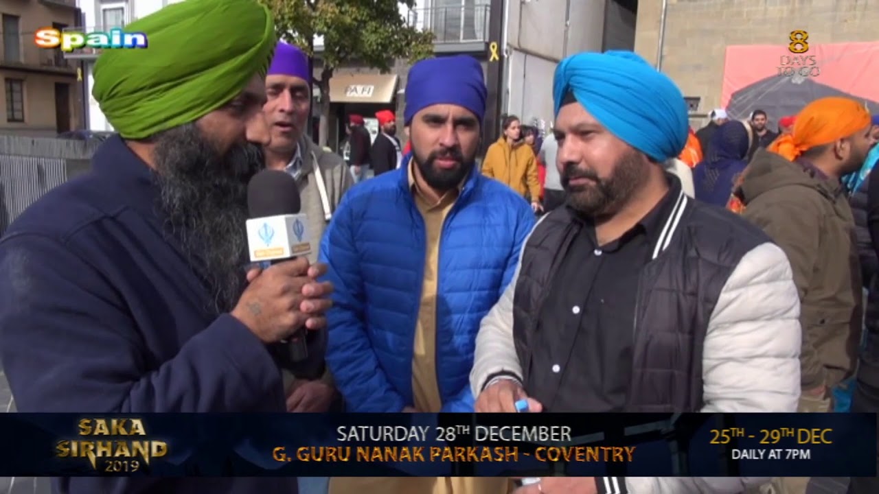 550th Gurpurab: Nagar Kirtan from Olot (Spain)
