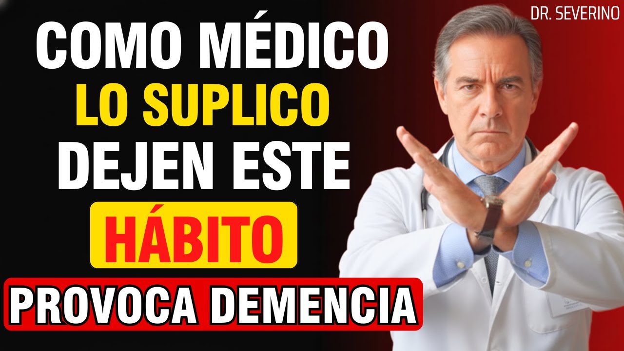 ¿Más de 60? El peor hábito que provoca DEMENCIA: ¡Déjalo ya! | salud para adultos mayores