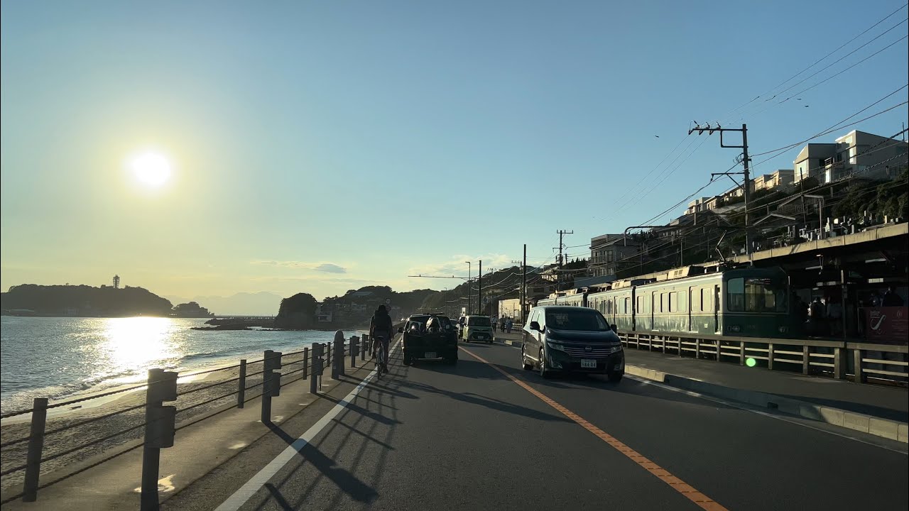 [ Driving Japan ] To the small Miura Peninsula near Tokyo. Yokohama, Yokosuka, Kamakura, Enoshima.