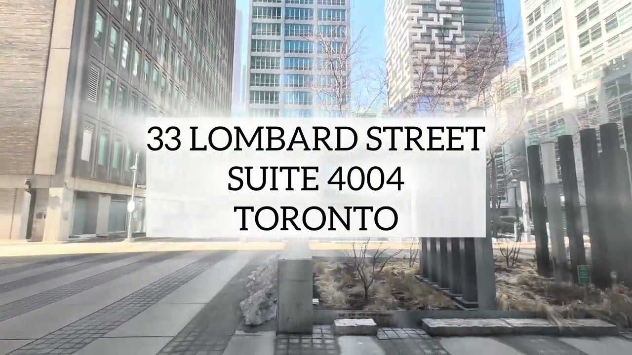 For Sale - A Rare Corner Residence at 33 Lombard St in Toronto Old Town