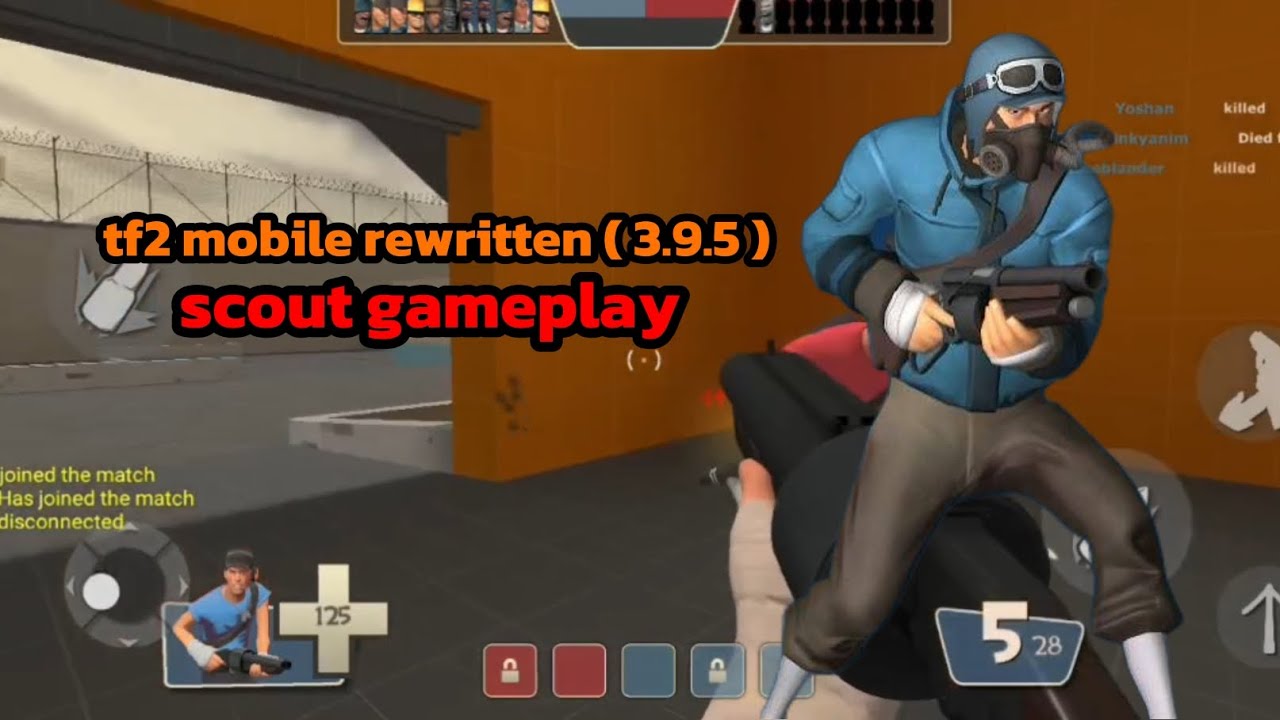 Tf2 mobile: tf2 mobile rewritten: scout gameplay ( 3.9.5 )